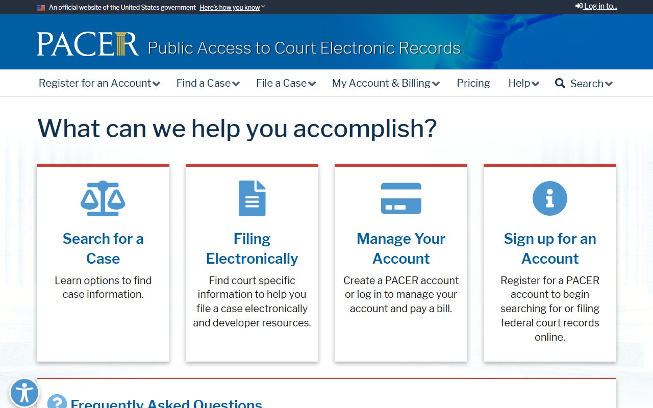 Sussex County Court of Common Pleas - PACER federal records