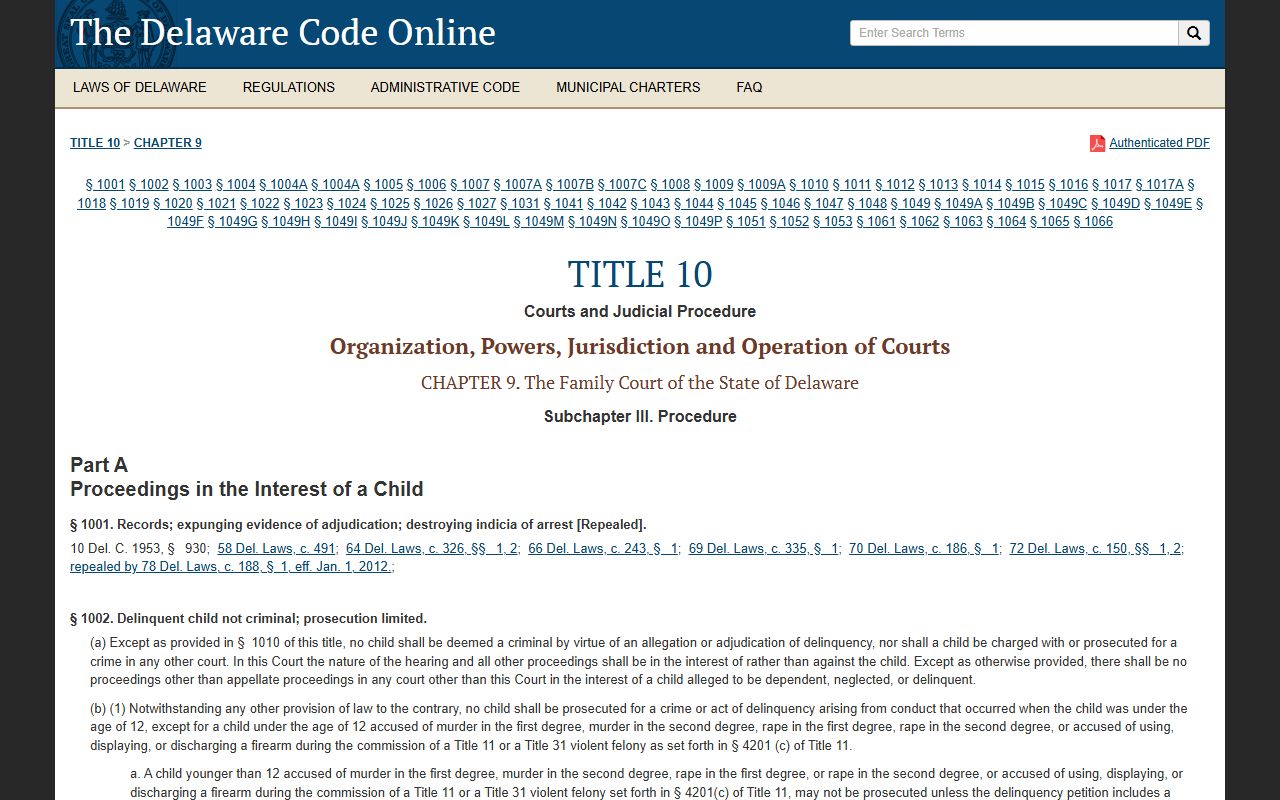 Sussex County Marriage and Divorce Records - Family Court juvenile expungement statute